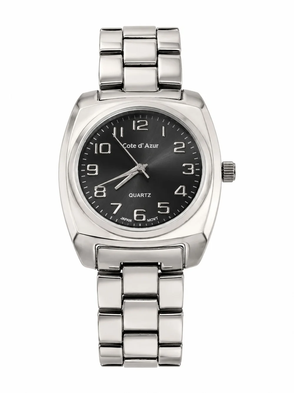 Vintage Cote d’Azur Men’s Quartz Watch – Japan Movement – Silver Tone Bracelet